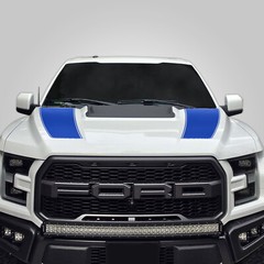 Hood Stripe kit for 2017 2018 2019 Ford Raptor F-150 Graphics Decals BLUE
