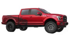 Graphics American Flag Sticker Kit for Ford Raptor F-150 Pickup Truck Bed Decal