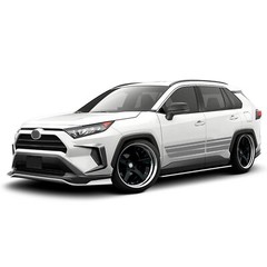 Triple lower belt stripes graphics stickers decal compatible with Toyota Rav4