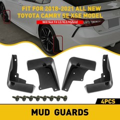 1/2set Mud Car Flaps Splash For Guards 2018-21 Camry Toyota SE XSE Mudguard Auto