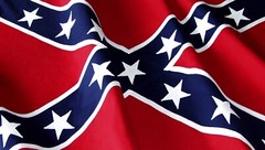 WAVING RBL FLAG RED BLUE WHITE VINYL STICKER DECAL MATTE UV LAMINATED