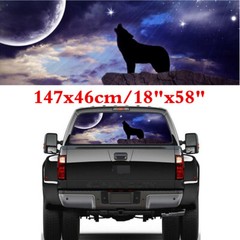 Car Rear Window Windshield Sticker Wolf Graphic Decal Vinyl Trim Auto Decoration