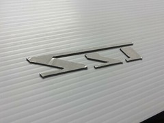 2015-2019 Chevy Colorado Z71 Grille Grill Emblem PLASTIC LETTERS Set Black