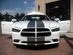 FOR 11 to 14 Dodge Charger 10″ Racing Stripe Graphic Color Decal Sticker 36 FEET