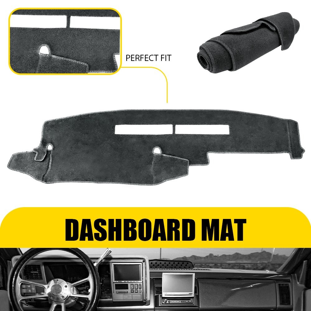 For 1988-1993 Chevy C1500 C2500 C3500 K1500 K2500 K3500 Dash Mat Dashboard Cover