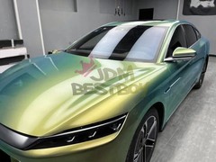 ESSMO PET Super Gloss Metallic Urban Bamboo Vehicle Vinyl Wrap Decal Like Paint