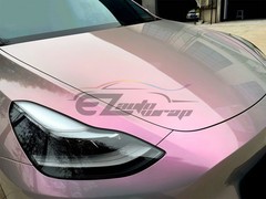 Space Candy Gloss Gray Red Metallic Sticker Decal Car Vinyl Wrap Sheet Film DIY