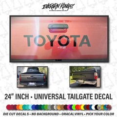 24 INCH TAILGATE DECAL for TOYOTA TRUCK Tacoma Decal Sticker Graphic PICK COLOR
