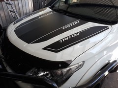 AM combo BONNET kit decal stripes fit 2015-2018 MITSUBISHI Triton sticker MQ 4×4