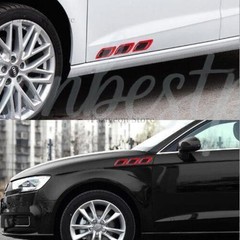 Reflective Car Door Bumper Truck Wheel Handle Sticker Tape Safety Warning Decal