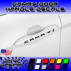 4x Door Handle Decal Sticker for Camry 2018-2019 Toyota TRD LE XLE SE XSE