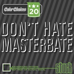 Don’t Hate Master – JDM Funny H8 Sticker Decal Illest Import Tuner Drift 4×4