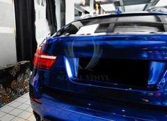 Gloss Metallic Sapphire Blue PPF TPU Paint Protection Film Dry Wet Vinyl Wrap