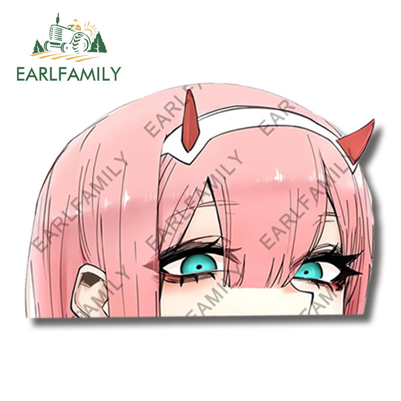 EARLFAMILY 5.1″ Car Sticker DARLING In The FRANXX ZEROTWO 02 Devil trunk Decals