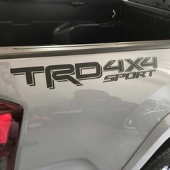 X2 TRD 4X4 Sport Decals Fits Toyota Tacoma Tundra Truck Stickers Decal Vinyl b