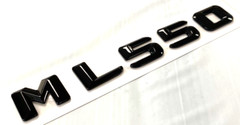 GLOSS BLACK ML550 FOR MERCEDES ML550 REAR TRUNK EMBLEM BADGE NAMEPLATE