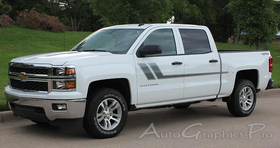 Vinyl Graphics 3M Stripes Decals 2000-2018 Truck Dodge Ram Silverado F-150