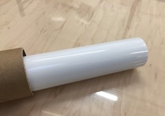 1FT x 5FT Gloss Glossy White Car Vinyl Wrap Bubble Free Decal Sticker Film Roll