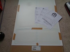 GENUINE MOPAR 68065179AA 2010-12 CHALLENGER V6 RALLYE DECKLID SPOILER STRIPE KIT
