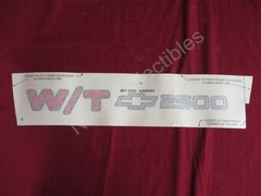 NOS OEM Chevrolet C2500 Tail Gate Logo 1994 – 2000
