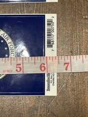 Flag It Self Adhesive Vinyl Decal US Air Force Flag Made In USA Lot Of 2