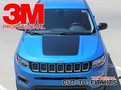 Hood Stripe Graphic Fits 2017 and up Jeep Compass