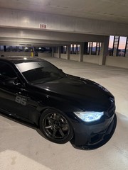 BMW F80 F82 M3 M4 Sensor Cut Matte Sun Visor Sun Strip (TWO SIZE OPTIONS)