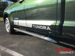 2007-2021 Toyota Tundra Rocker Lower Stripe 3M Vinyl Side Decals Graphics KIT