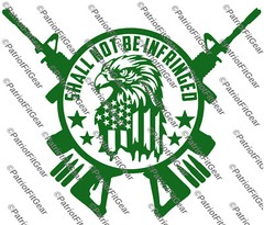 2nd Amendment,Shall Not Be Infringed,Molon Labe,We The People,Eagle,Vinyl Decal
