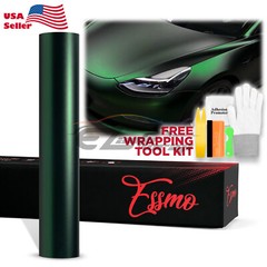 ESSMO PET Romance Chrome Venom Green Auto Car Vehicle Vinyl Wrap Decal Sticker
