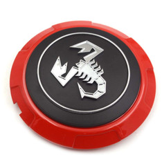 133mm 4PC Alloy Wheel Centre hub Cap 57mm for Fiat 500 Abarth 04726184AA 531060