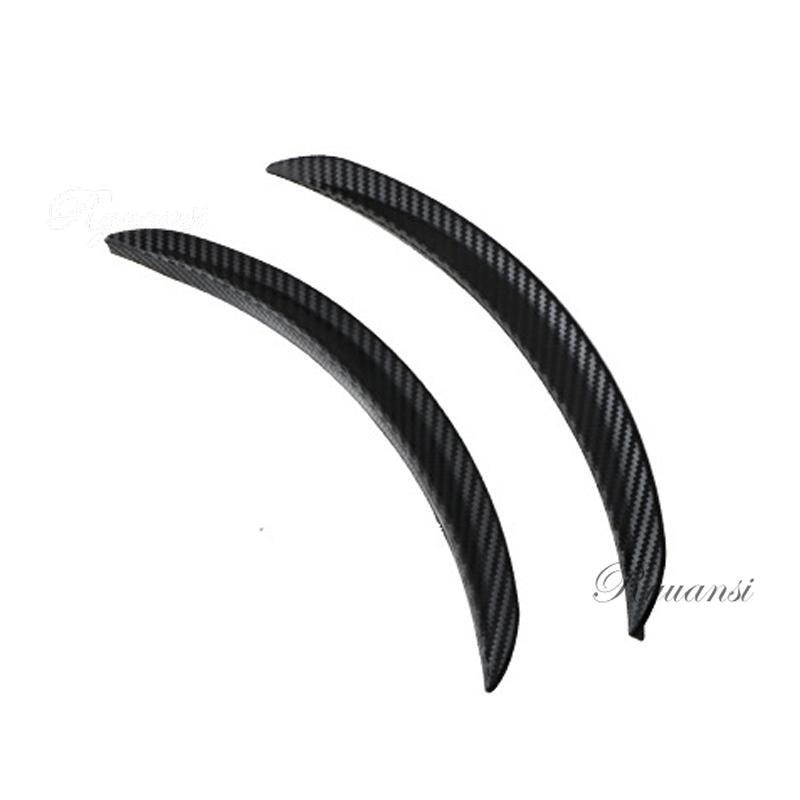 2x Car Fender Flares Wheel Eyebrow Arch Extension Protector Moulding Trim Strip