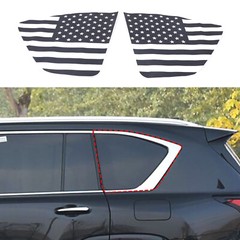 Back Side Window Glass USA Flag Sticker Decal For Lexus LX600
