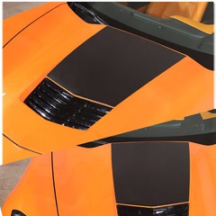 Car Front Hood Scoop Stinger Decal Vinyl For 2014-2019 Corvette C7 Stingray 1PCS