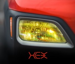 VVivid 2021 BIO HEX+ Yellow Air-Tint Headlight Tint | V327