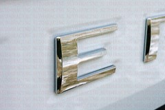 0.32IN raised Chrome letters fits NISSAN FRONTIER 2022 23 tailgate insert