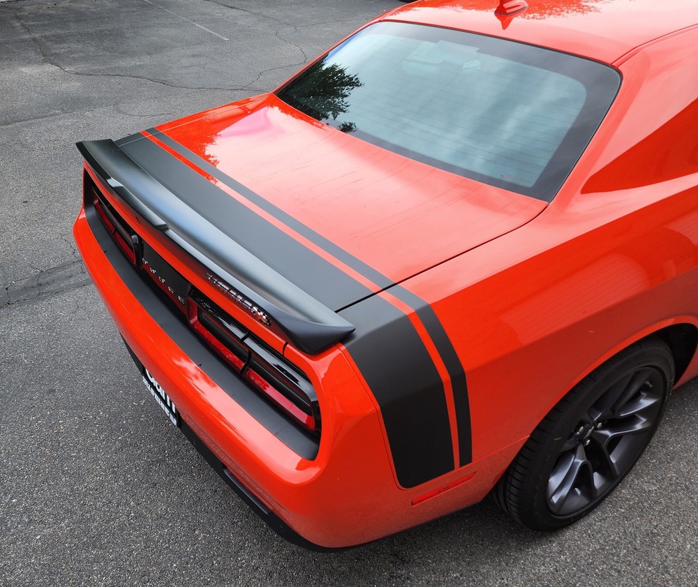 Fits 2019-2023 Dodge Challenger Stripes Tail Band Sticker Vinyl Graphics Scat