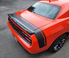 Fits 2019-2023 Dodge Challenger Stripes Tail Band Sticker Vinyl Graphics Scat