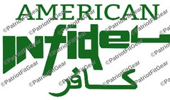 American Infidel,In God We Trust,Dont tread on me,Military,Custom Vinyl Decal
