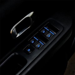 18PCS Luminous Car Window Button Stickers Control Panel Decals Set