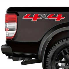 2Pcs 4X4 Off Road Truck Bed Side Vinyl Decals Waterproof Stickers for Pickup SUV