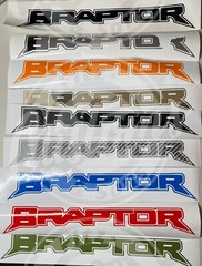 BRAPTOR Decal for Bronco Raptor Sticker Fits Bronco6g SVT Many Colors Sizes
