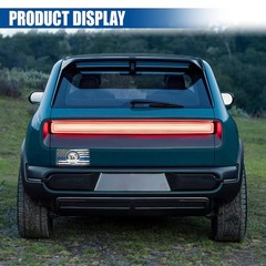 ZIMISI Thin Blue Line Sticker Code 4, Vinyl Bumper Car 4PCS, Black&blue&white
