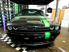 FITS Dodge Challenger 15 to 22 Racing Stripe 5″+1/2 INCH Graphic Decal CUT KIT