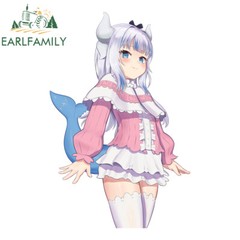 EARLFAMILY 5.1″ Anime Cute Kanna Creative Car Stickers Tank Cap Vinyl Decals