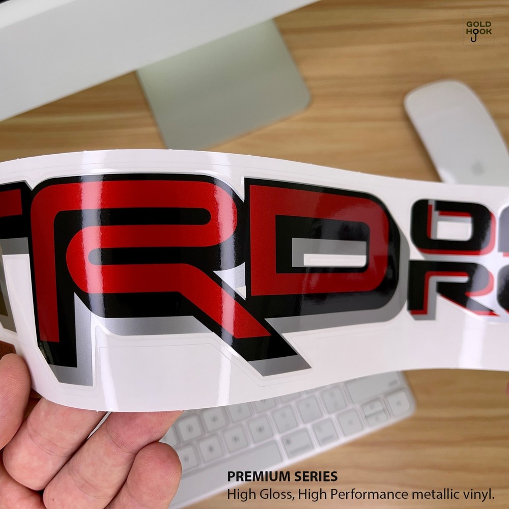 TRD Off Road Decals Tacoma Replacement Stickers Emblem for Tundra Truck Set 2