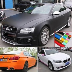 Solid Matte Glossy Bright Whole SUV Car Hood Vinyl Wrap Decal Chrome Sticker US