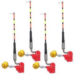 2 Count Fishing Alarm Light Sensitive Electronic Alarms Bite Indicator Bait