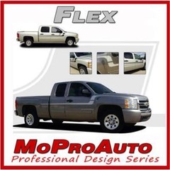 FLEX Stripes 3M Pro Vinyl Decals Graphics 2000-2018 Chevy Silverado GMC Sierra