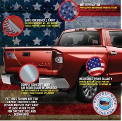 Distressed USA American Flag Decal 3M Sticker Car Truck Window Bumper Laptop